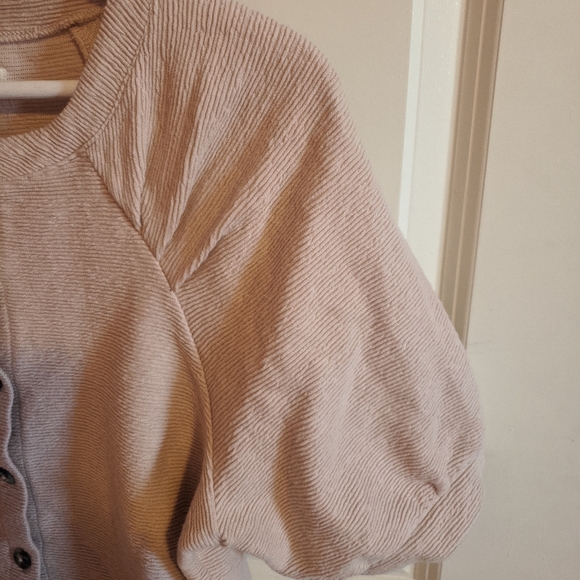 Madewell Knit Button Front Top - Picture 5 of 6